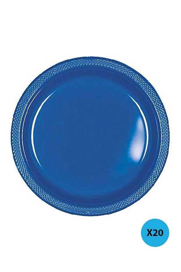 Pack Of 20 Plastic Plates 10inch Tableware Party Supplies 10inch