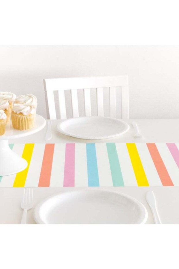 Pastel Ice Cream Paper Table Runner