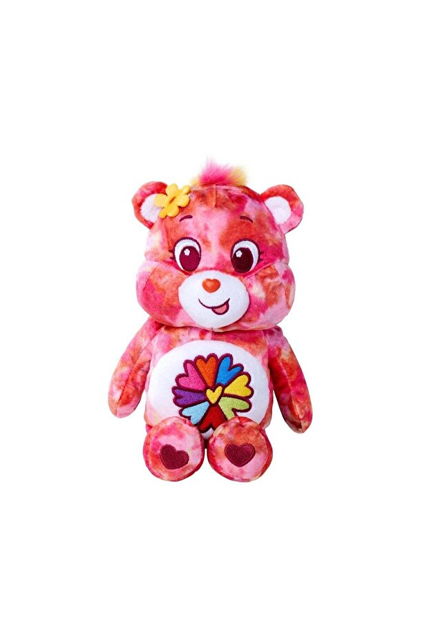 Flower Power Bear 23cm Plush | Collectable Cute Plush Toy, Cuddly Toys for Children, Soft Toys for