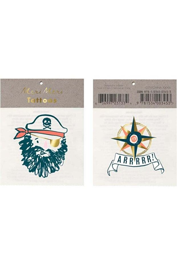 Bearded Pirate Tattoos