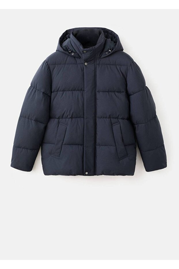 Su itici kapitone kısa anorak - 3