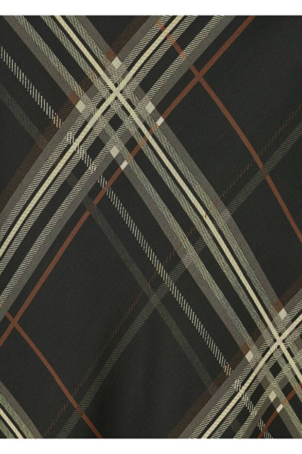 Kareli uzun etek - 5