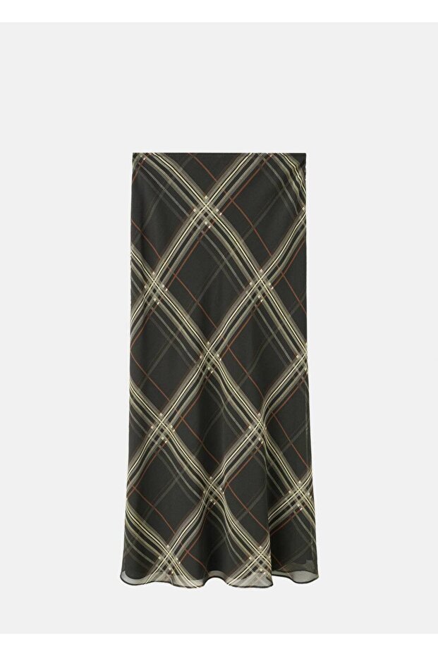 Kareli uzun etek - 3