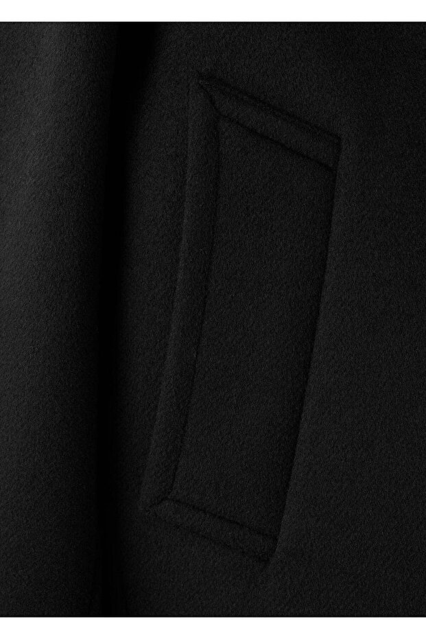 Gömlek yakalı yün ceket - 7