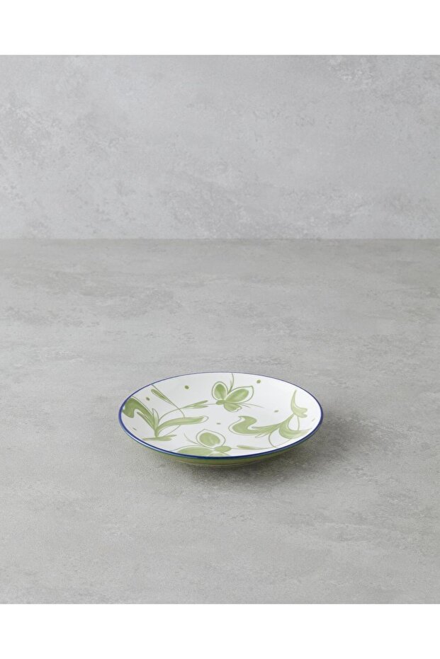 Plantopia Porcelain Pasta Plate 15 cm White - Navy Blue (17.11.2025)