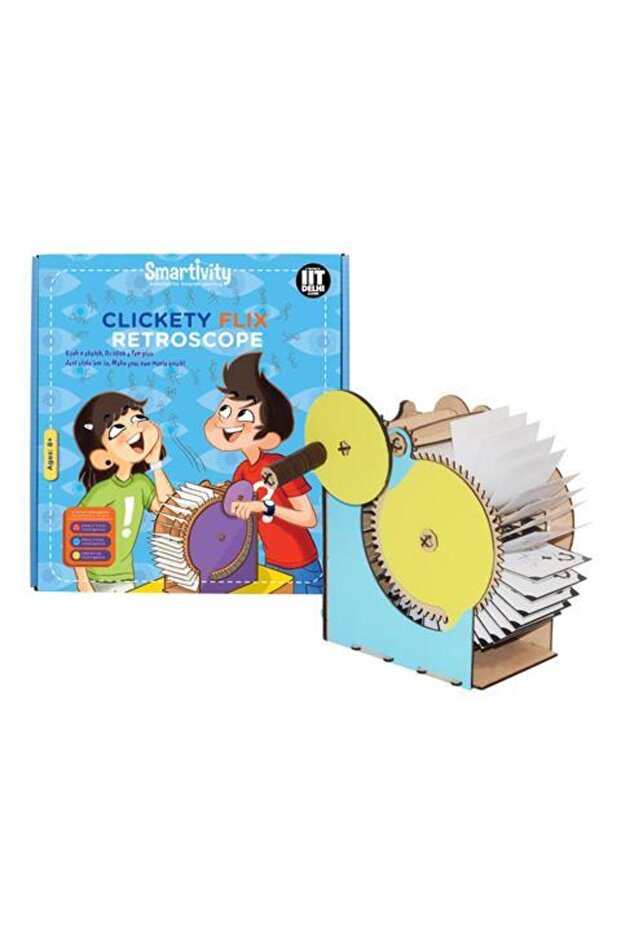 Joc educativ-Retroscop, Smartivity, Multicolor - 1