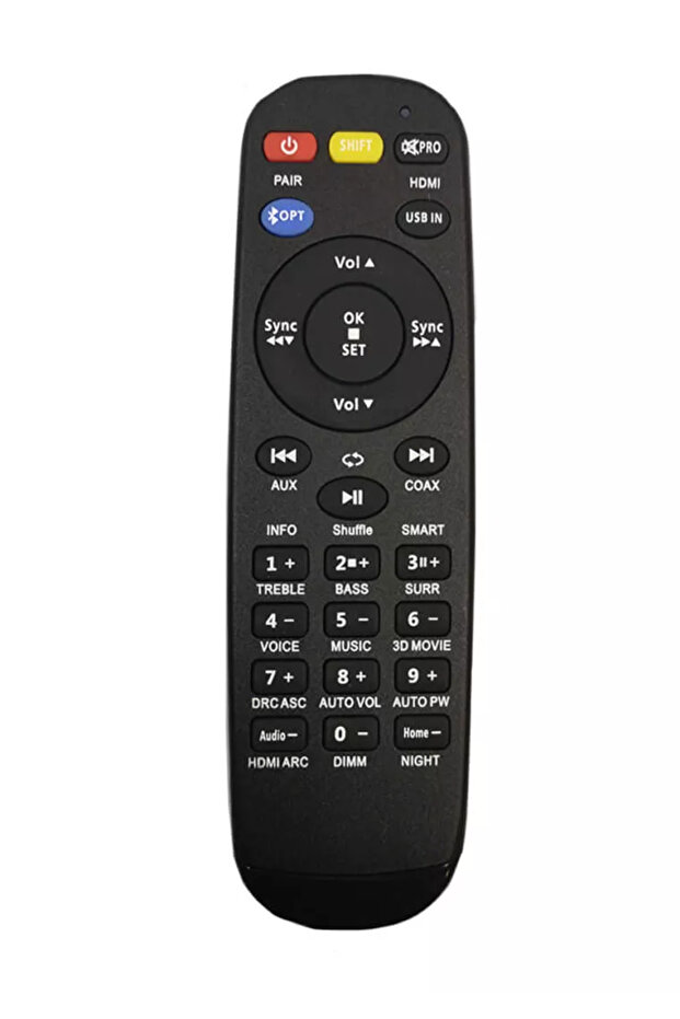 Longer programmable remote control for Audio Systems (243) - 1