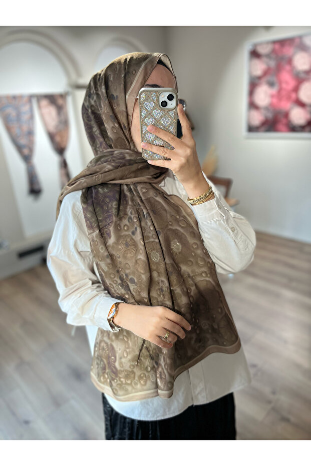 شال ناعم بألوان الباستيل - جملي