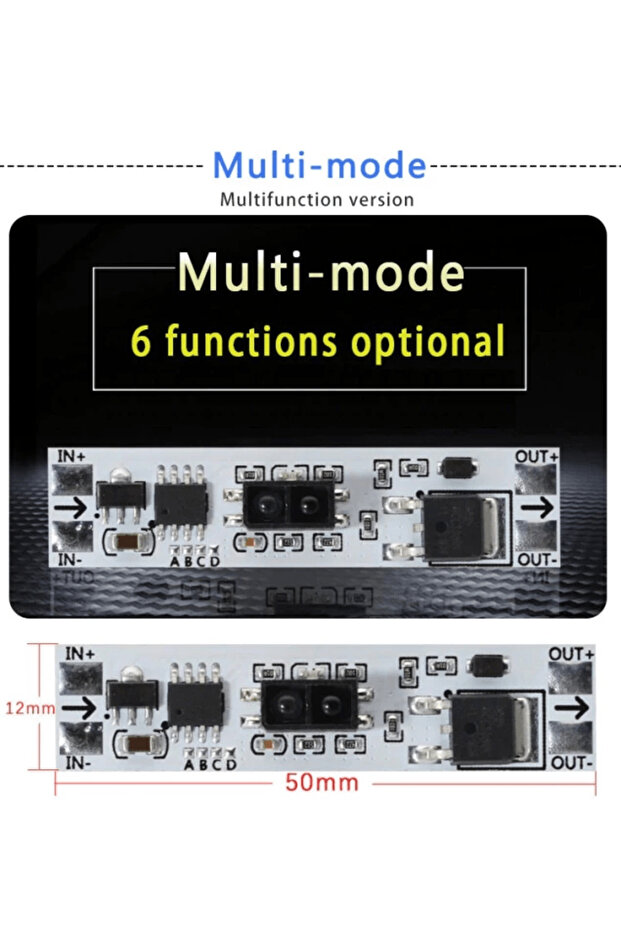 TOUCH LESS touchless switch / dimmer 5V-24V 5A - 7