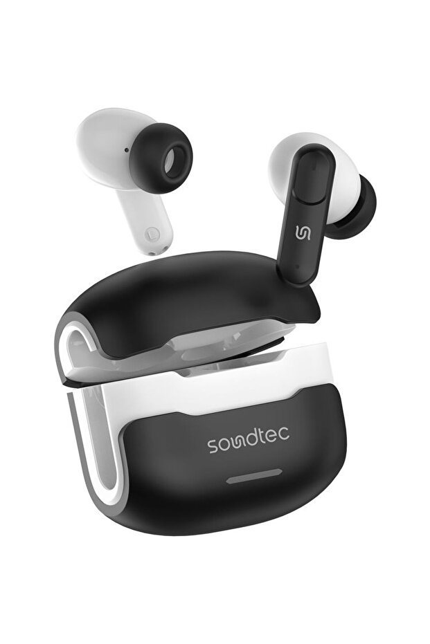 SoundtecTWS Wireless Earbuds - Bluetooth 5.4, 120h Play Time, Black