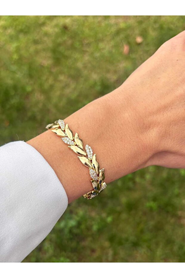 سوار من الحجر بنمط زهرة التوليب - 1