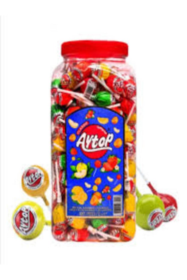 Aytop Mixed Fruit Flavoured Lollipops 24Grx80 Pieces