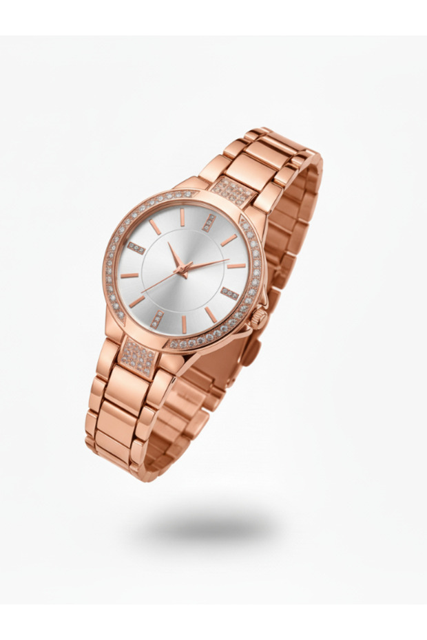 Women's Wristwatch with Sparkling Stone Detail That Complements Elegance