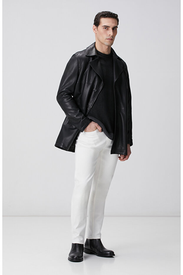 Siyah Fitilli Kazak - 3