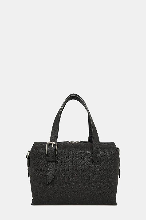 SİYAH MONOGRAM ÇANTA - 4