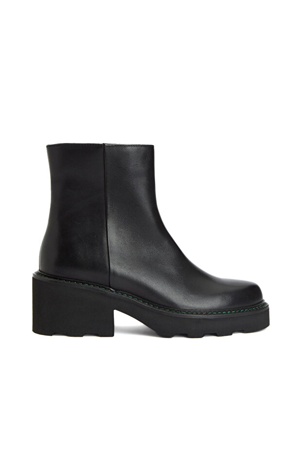 Siyah Kadın Deri Bot - 2