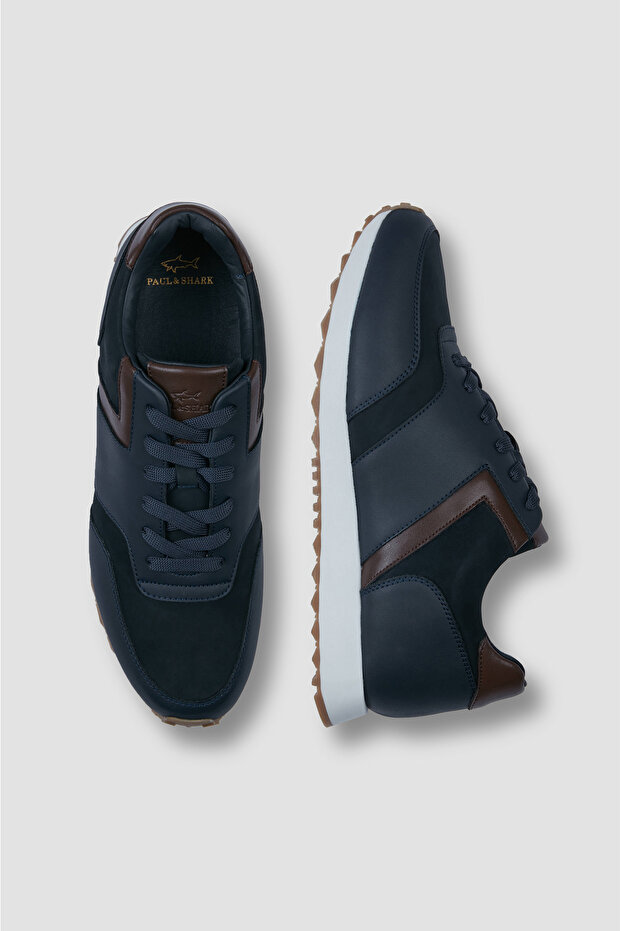 MEN'S LEATHER SNEAKERS - 4