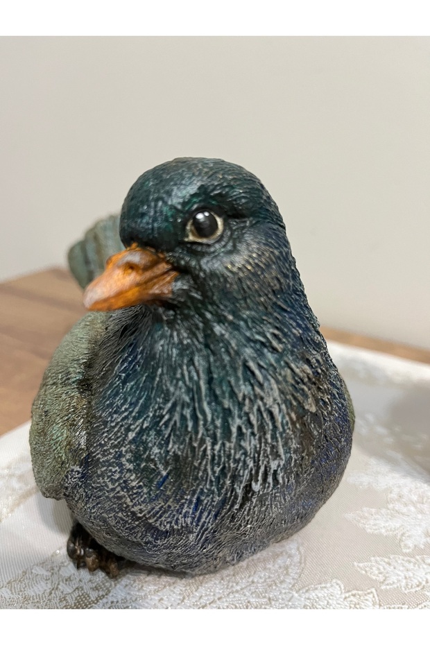 POLYESTER GÜVERCİN BİBLO(Gerçek boyutta) - 1