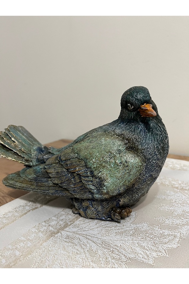 POLYESTER GÜVERCİN BİBLO(Gerçek boyutta) - 2