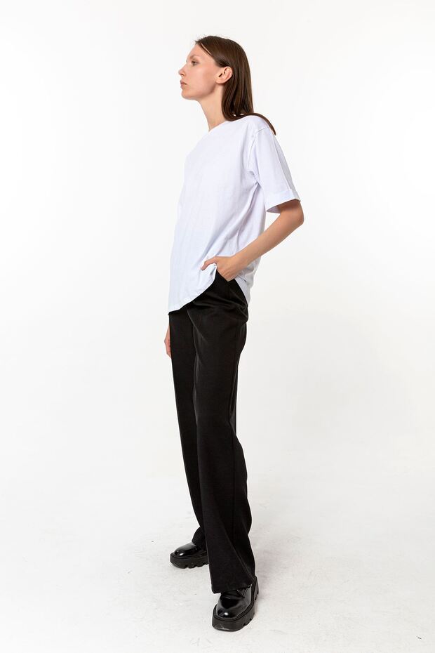 Kadın Oversize Basic T-Shirt / Tişört