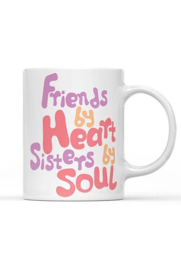 Coffee Mug Best Friends Gift Idea White Mug BFF Gifts Sister Friends Presents