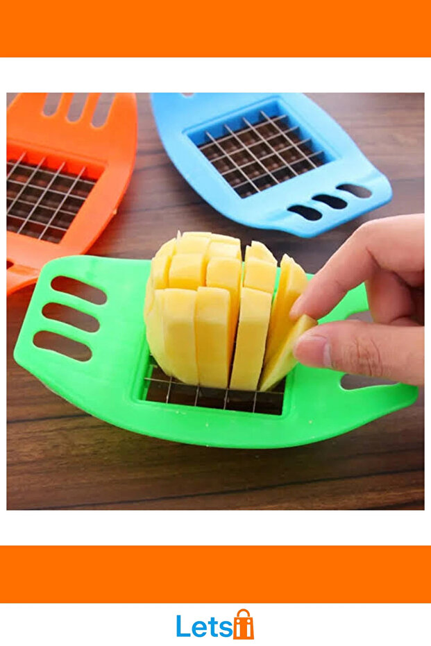 أداة عملية لتقطيع البطاطس، أداة تقطيع سريعة ومنظمة - 4