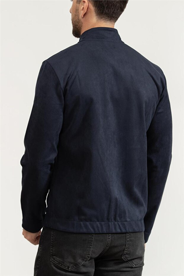 Erkek Fermuarlı Sweatshirt - 3