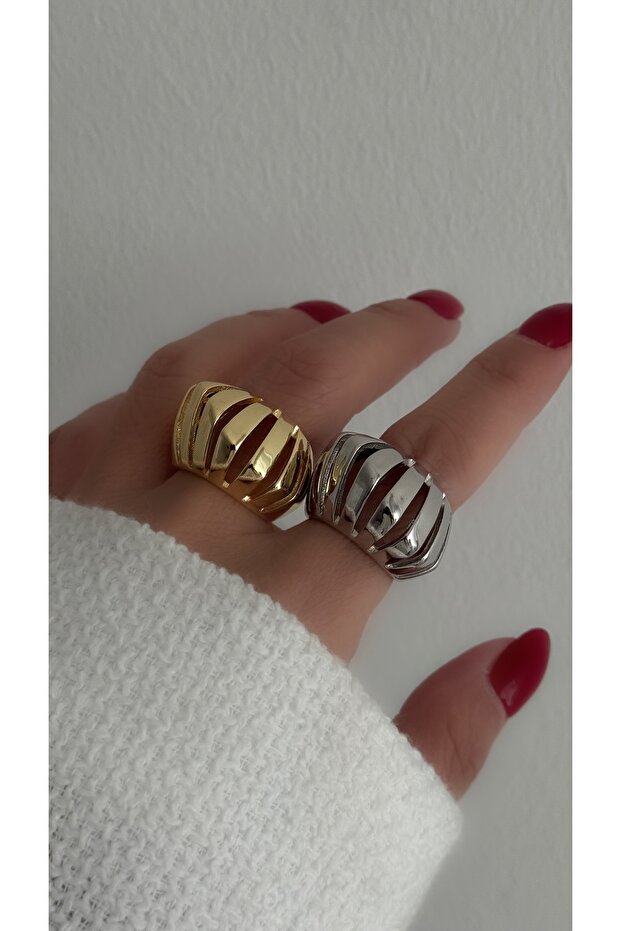 Çelik Viola Yüzük - 1