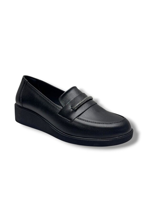 Sdf 1411-26 Anatomical Short Wedge Heel Stone Women's Shoes