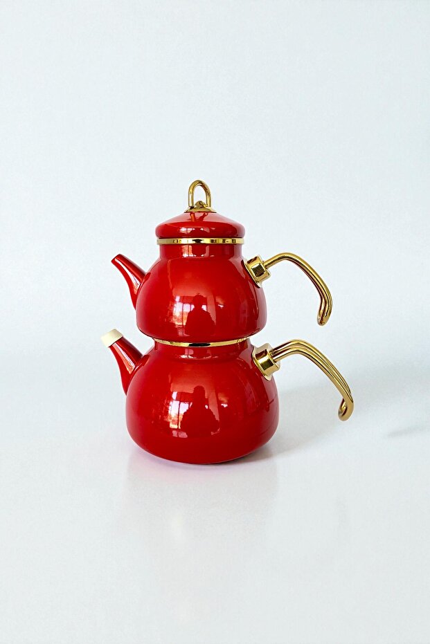 Emaye Mini Çaydanlık - 5