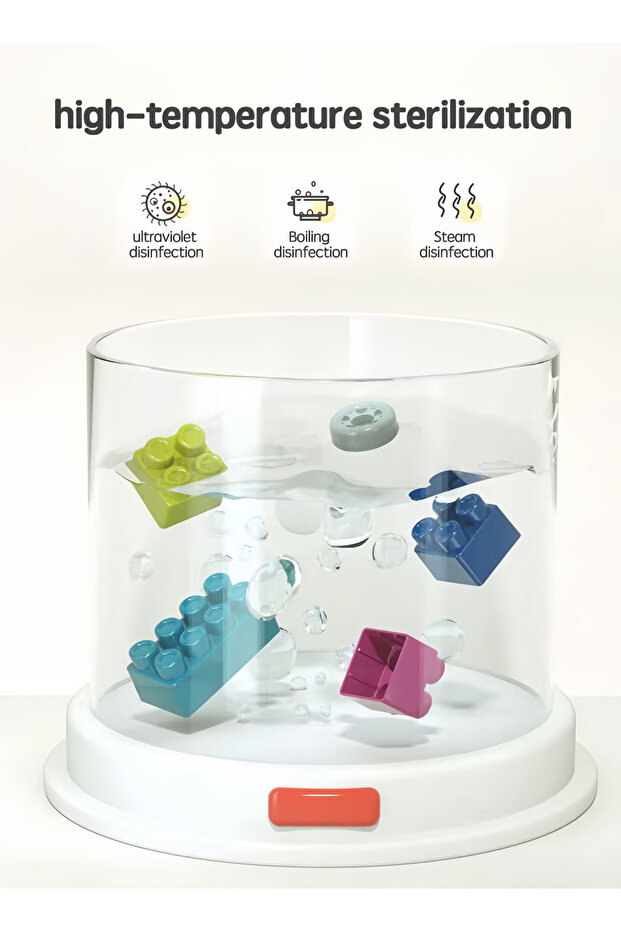 Building Block Table, Multi-Functional Educational Study Block Table, DIY Assembled Educational Toys - 3