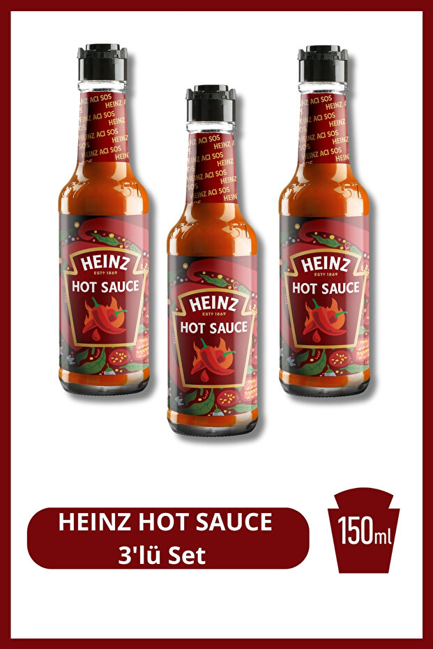 Acı Sos 150 ML 3'Lü Set - 1