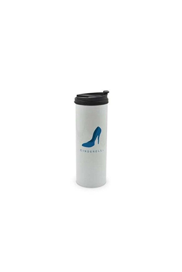Stainless Steel Printed Drinking Tumbler with Lid Multicolour