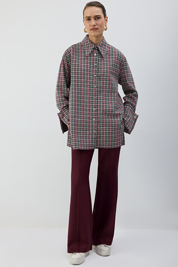 Tuvit Wide-Cuff Shirt