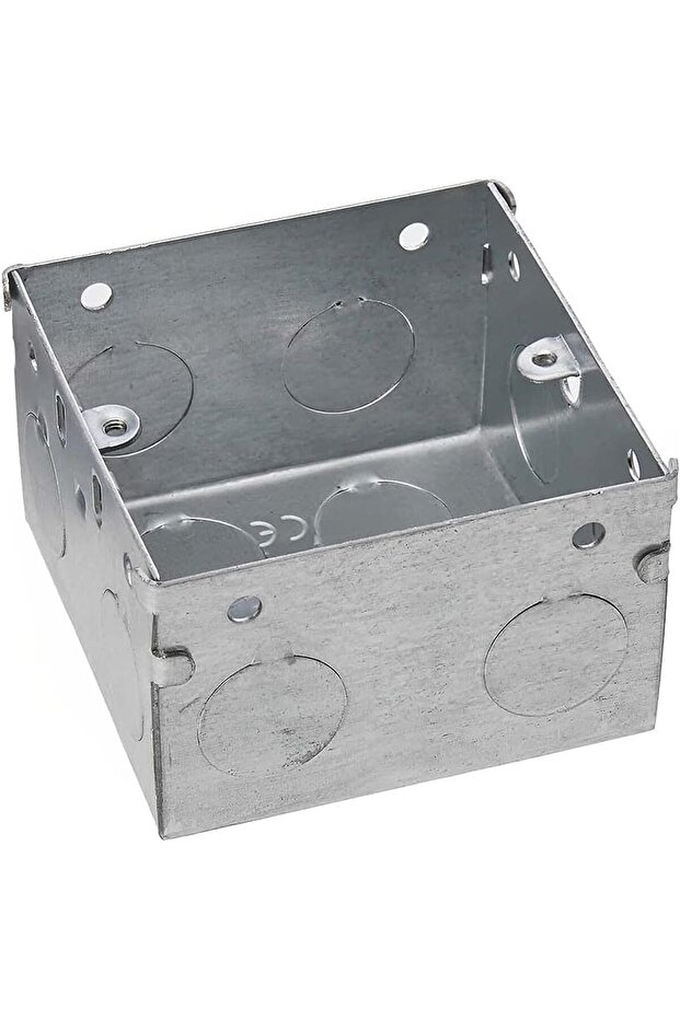 Electrical Metal Box GI Box Galvanised Metal Back Deep Box (1, 6x3x9x47)