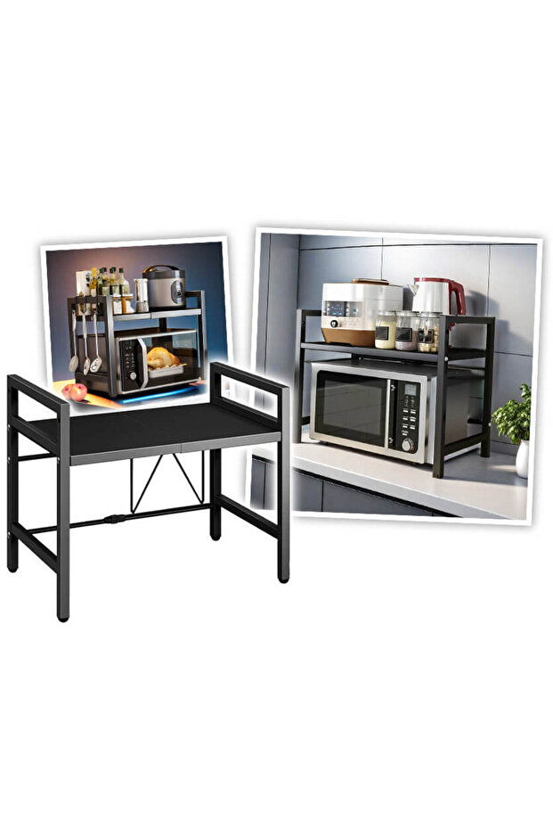 Magicrack™ Expandable Kitchen Rack, Black - 8