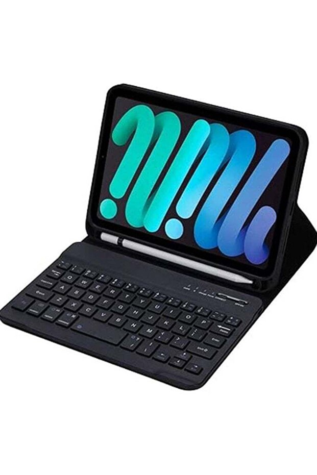 Keyboard Case for iPad Mini 7 (2024) 8.3 Inch with Detachable Bluetooth Keyboard & Pen Slot