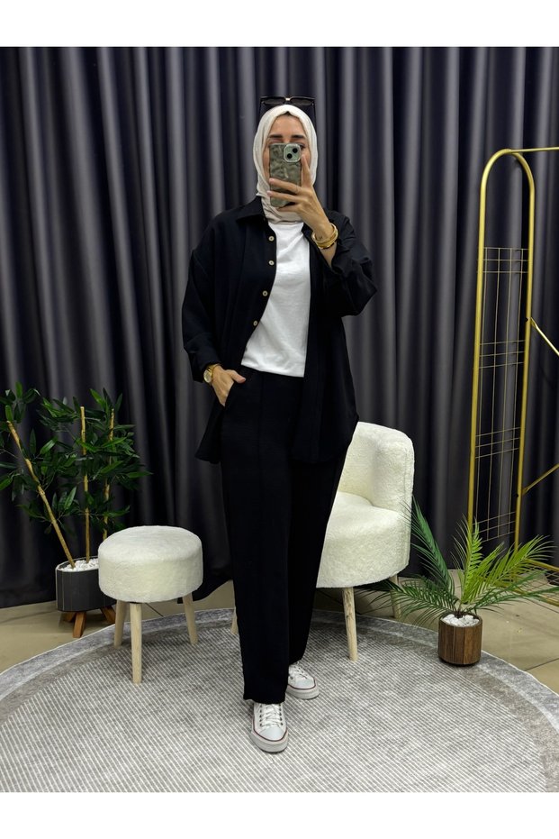 Plain Shirt Suit