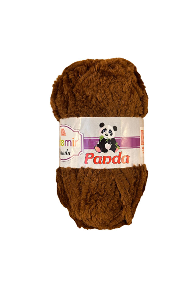 Panda Plush Knitting Yarn – 100 g 75 M, Super Soft Plush Texture-027