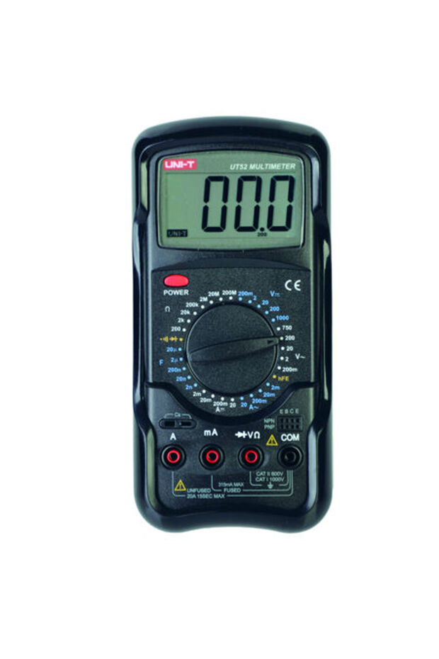 Digital multimeter with functions. - 1