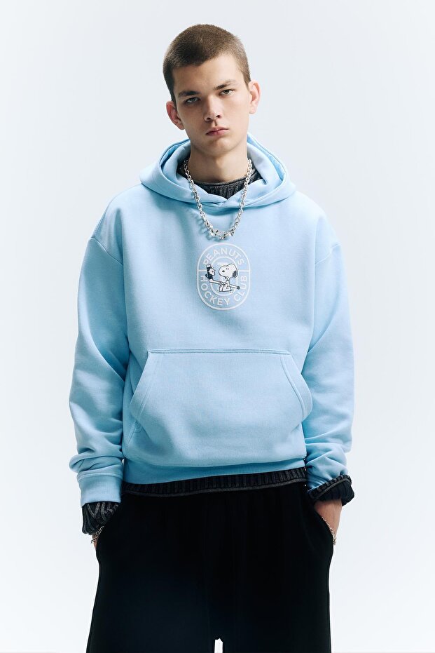 Kapüşonlu Peanuts sweatshirt - 1