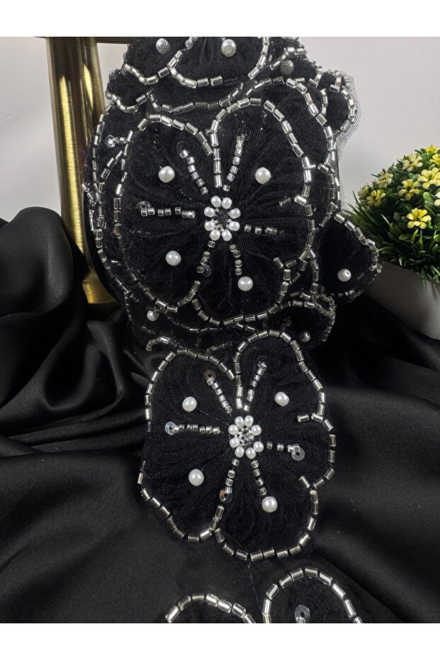 işlemeli papatya şerit - 3