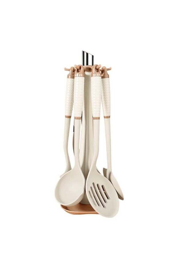 7-Piece Kitchenware Utensil Set with Stand