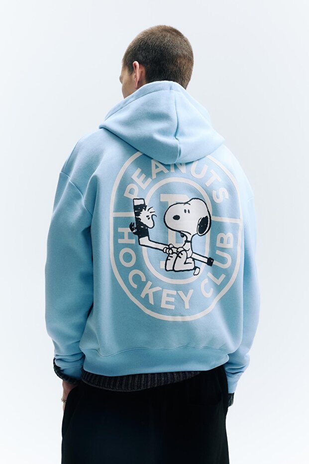 Kapüşonlu Peanuts sweatshirt - 4