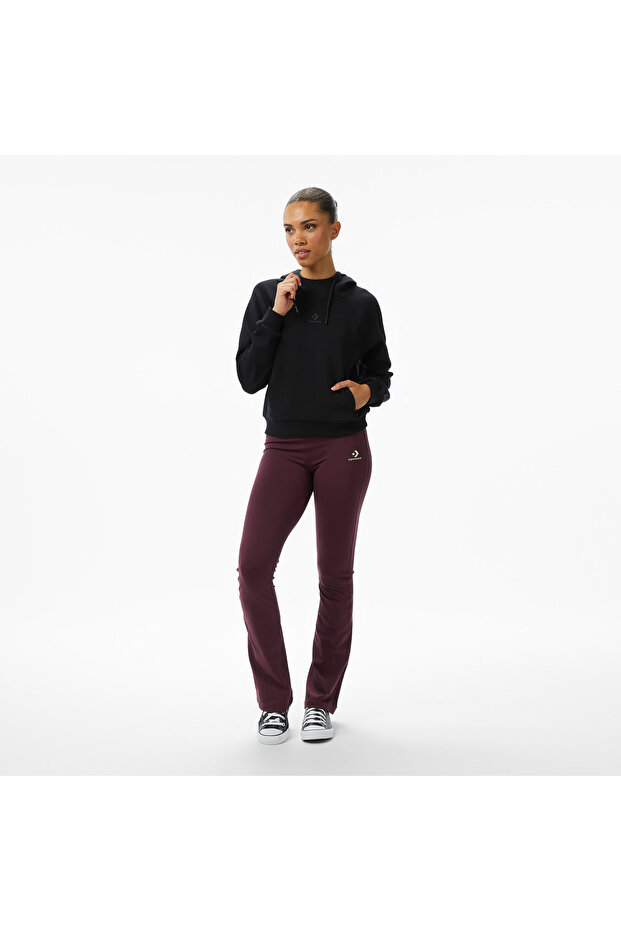 Kadın Siyah Sweatshirt - 3