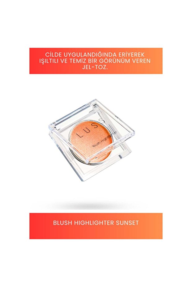 Blush Highlighter- Sunset - 1