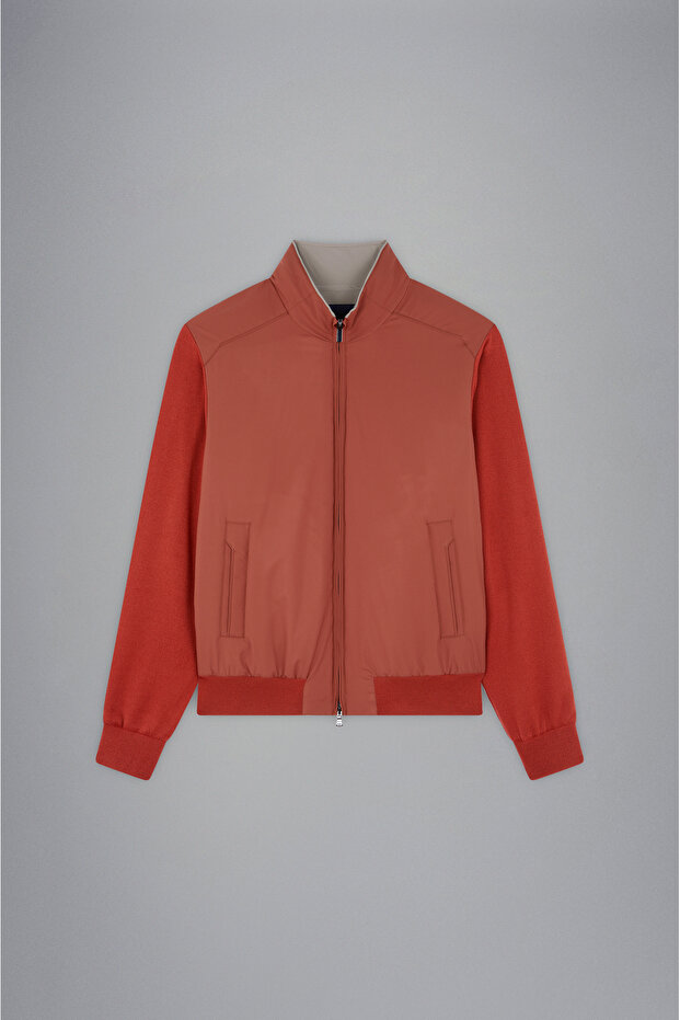 MEN'S ZIPPED PULLOVER C.W. WOOL - 8