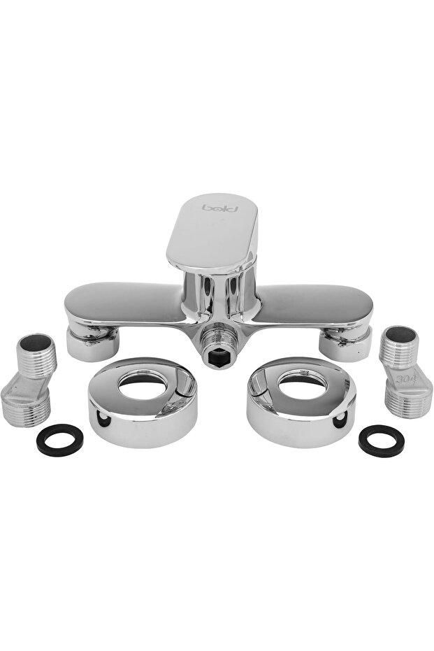 Olia Shower Mixer, Chrome-Plated Brass Faucet with Advanced Water Control Technology
