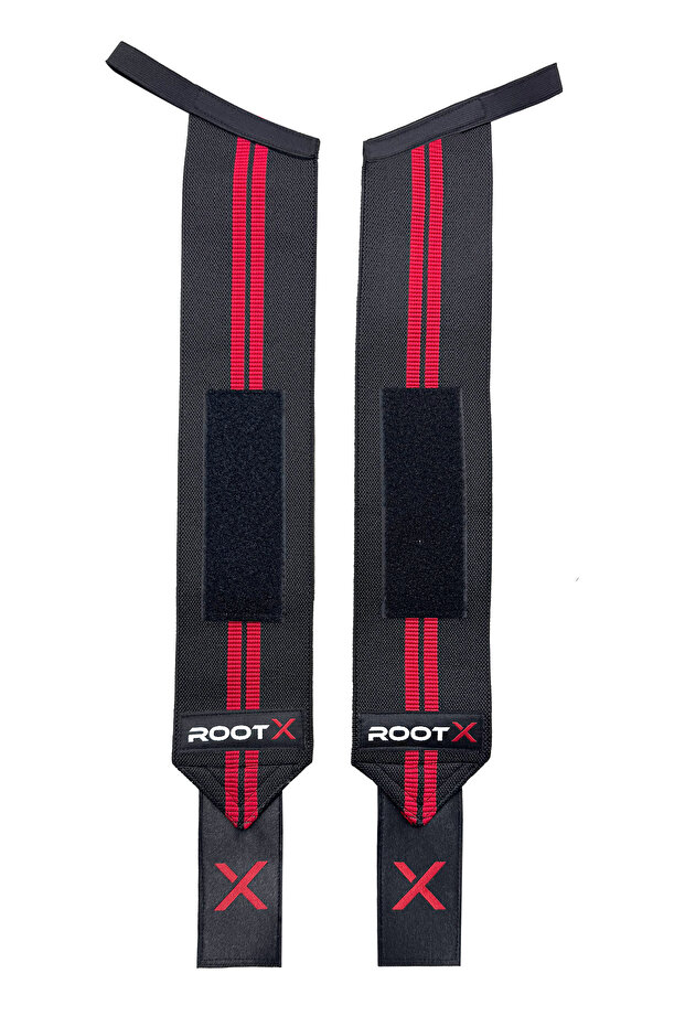 Wrist Wraps Black Red 2-Pack - 3