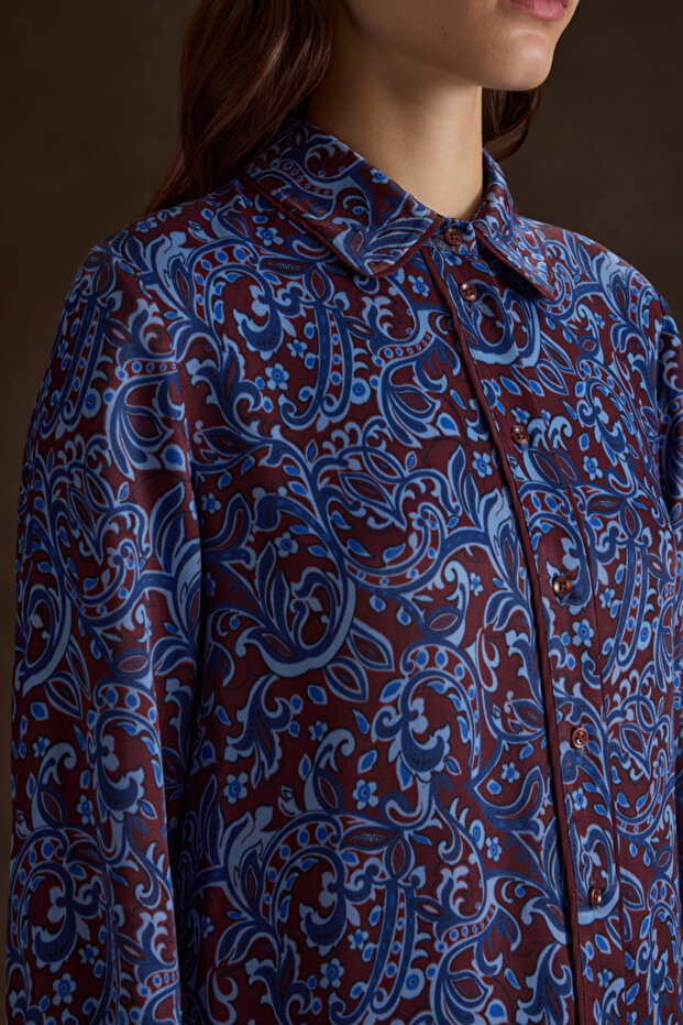 Desenli Viscon Tunik - 4